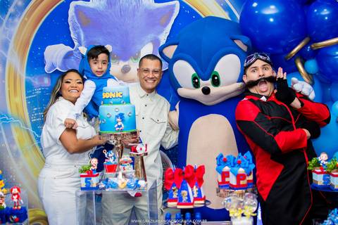 personagens vivos SONIC SAO PAULO ZONA LESTE'