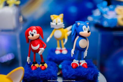 festa sonic ideias'