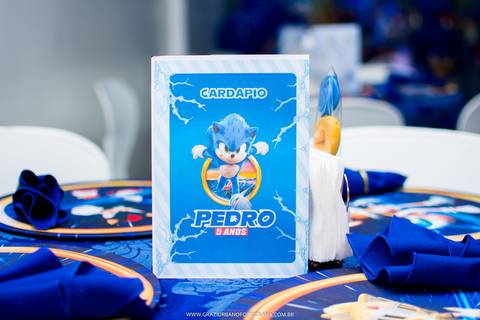 festa sonic ideias'