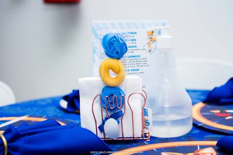 festa sonic decoração'