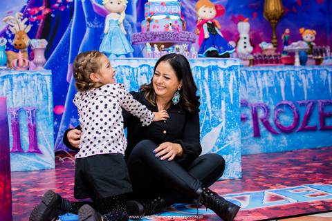festa frozen decoração'