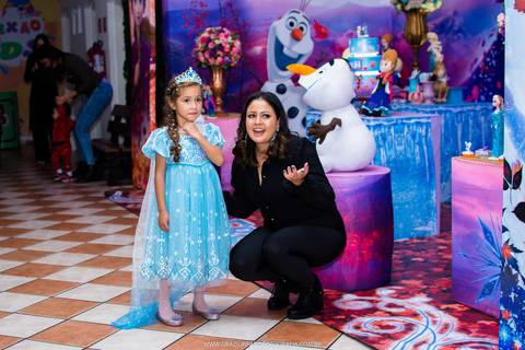 decoração frozen'
