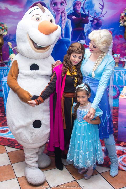 personagens vivos frozen sao paulo'