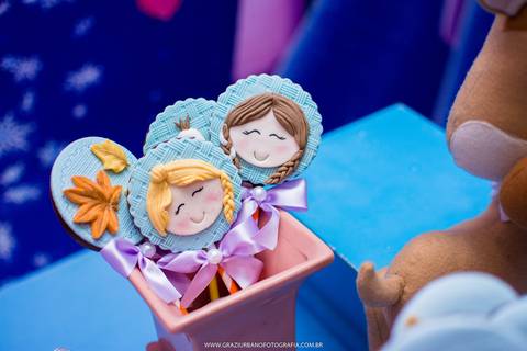 docinhos personalizados frozen'