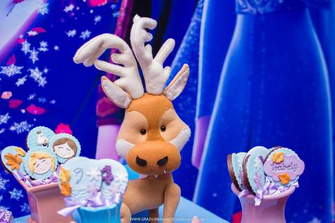 docinhos personalizados frozen'