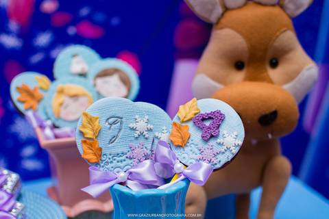 docinhos personalizados frozen'