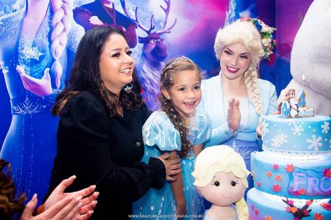 festa frozen ideias'