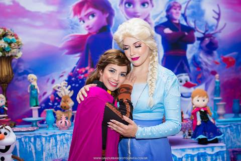 personagens vivos frozen sao paulo'