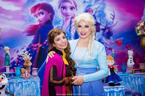 personagens vivos frozen sao paulo'