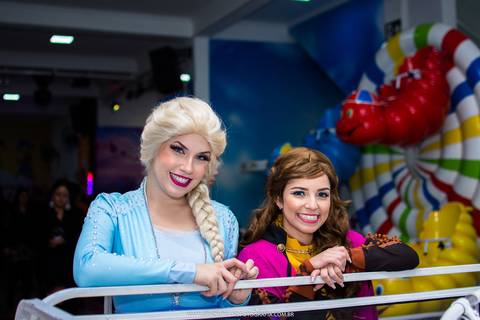 personagens vivos frozen sao paulo'