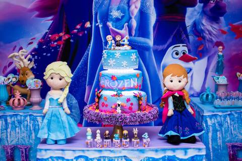 festa frozen ideias'