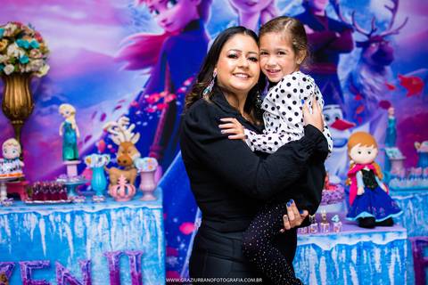 festa frozen ideias'