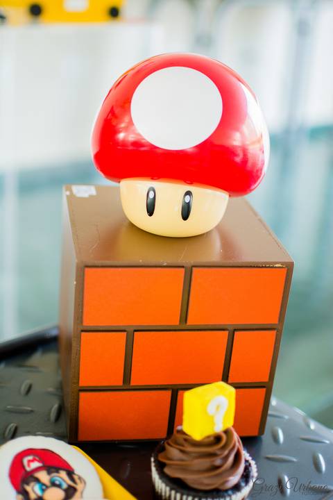 decoração mario bros'