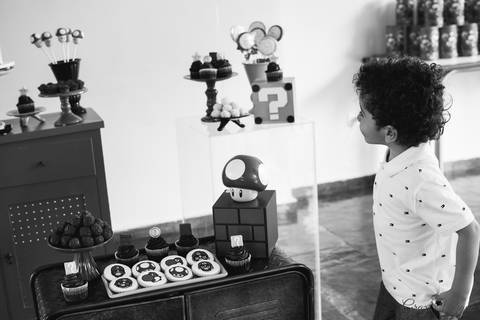 festa mario bros ideias'