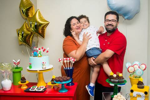 festa mario bros ideias'