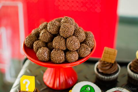 decoração mario bros'