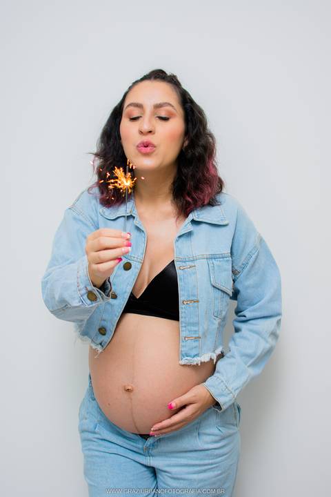 ensaio gestante em casa'
