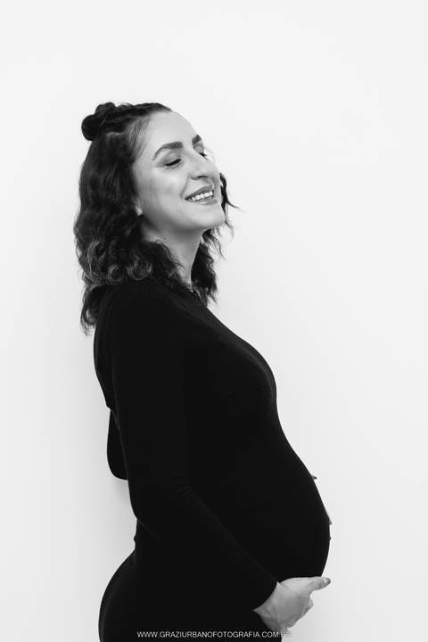 ensaio gestante em casa ideias'