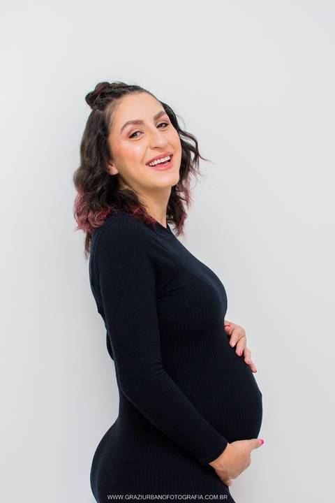 ensaio gestante em casa'