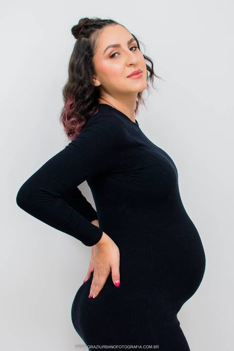 ensaio gestante em casa'