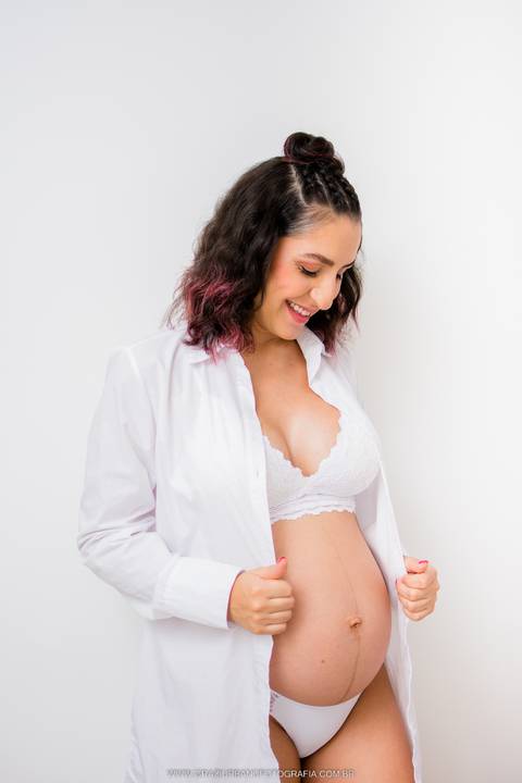 ensaio em casa gravida ideias'