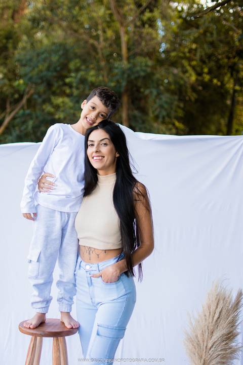 ensaio dia das mães no parque'