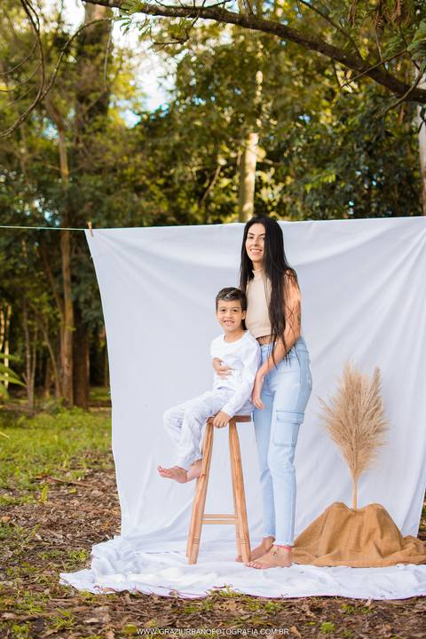 ensaio dia das mães no parque'