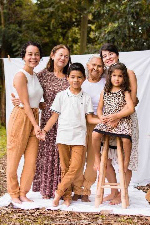 ensaio dia das mães no parque'