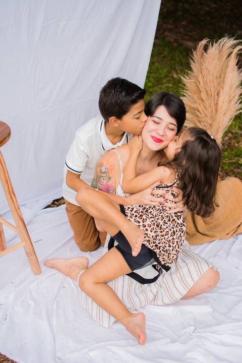 ensaio boho dia das mães'