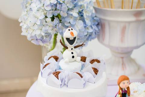 festa frozen decoração '