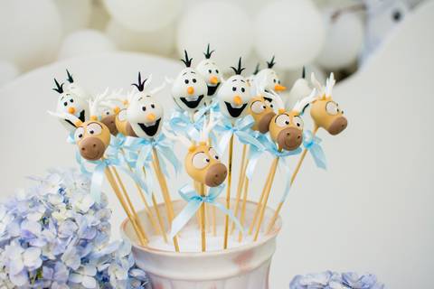 docinhos personalizados frozen'