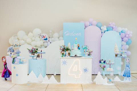 festa frozen decoração ideias'
