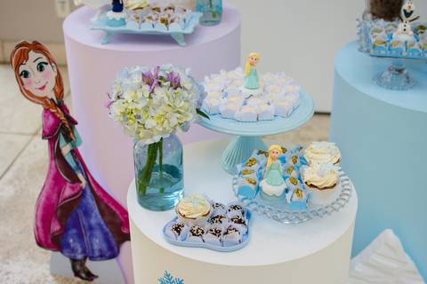 festa frozen decoração ideias'