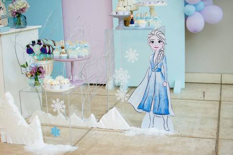festa frozen decoração ideias'