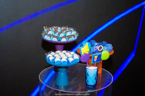 decoração test track'