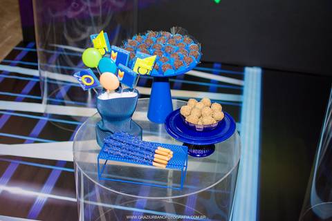 decoração test track'