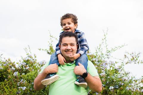 ensaio familia  no parque'