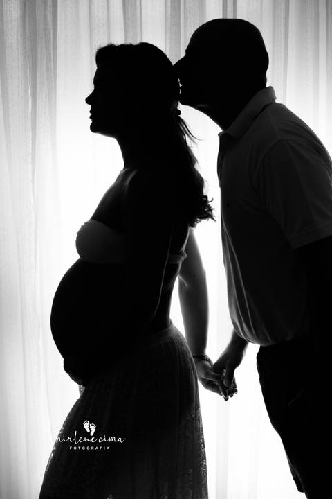 ensaio fotográfico de gestante, grávida, esperando bebê
Silhueta'