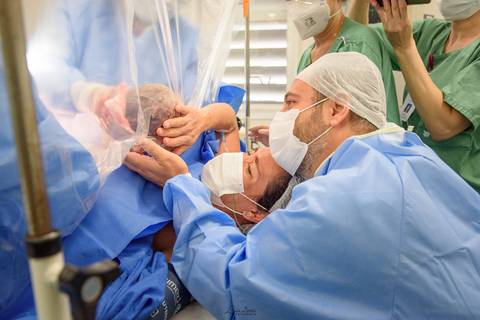 Parto cesarea Vera Cruz Campinas Bia Lima Fotografia'