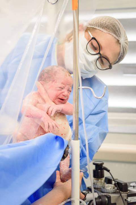 Parto cesarea Vera Cruz Campinas Bia Lima Fotografia'