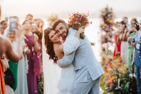 Casamento na praia'