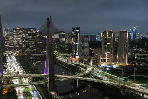Vista do antenário do WTC'