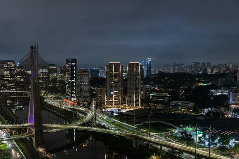 Vista do antenário do WTC'
