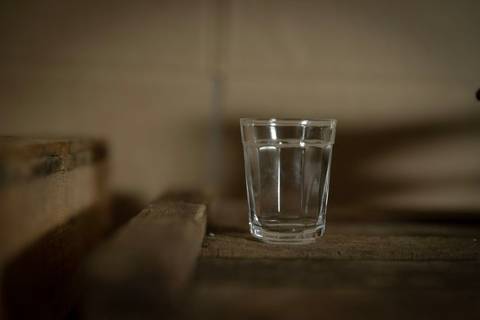 Cenário da peça  Dois Perdidos em uma Noite Suja em ensaio fotográfico para divulgação do espetáculo'