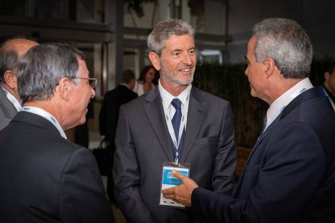 Networking no evento Tendencias da Sobratema em SP'