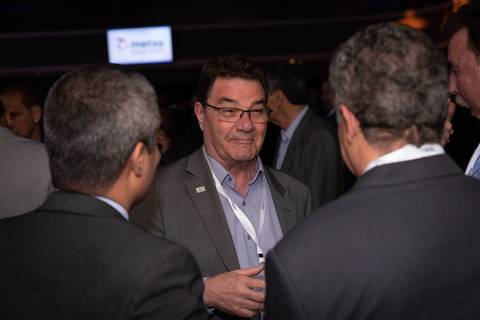 Networking no evento Tendencias da Sobratema em SP'