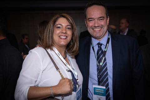 Networking no evento Tendencias da Sobratema em SP'