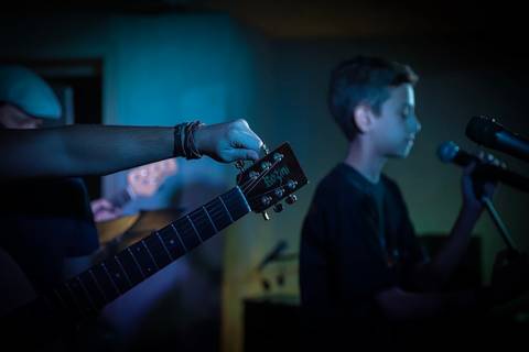 Fotos de melhores momentos da performance na escola de música Voice no Brooklin SP
'