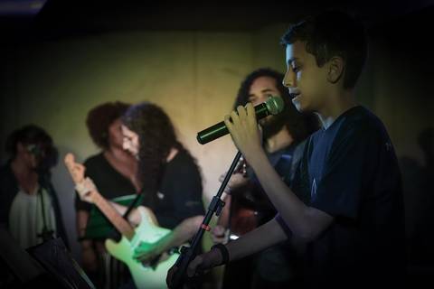 Fotos de melhores momentos da performance na escola de música Voice no Brooklin SP
'