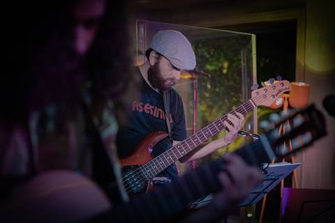 Fotos de melhores momentos da performance na escola de música Voice no Brooklin SP'